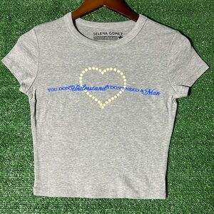 Selena Gomez Shirt Sz S